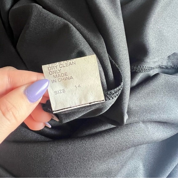 Tadashi Shoji Collection - Beaded Silk Maxi Dress - Black - Picture 7 of 13